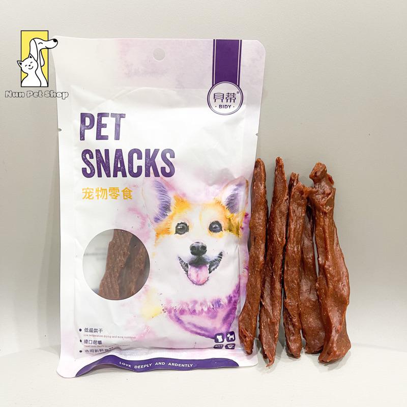 Bánh thưởng dành cho chó Pet Snacks - Dạng Thịt bò xé