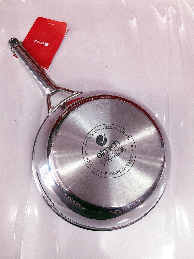 Chảo chống dính inox liền khối Elmich Trimax CZ EL-3836 size 24cm