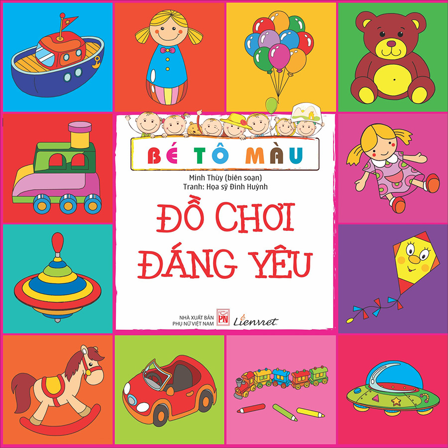 Combo 6 Cuốn : Bé Tô Màu (Dành Cho Bé Từ 1-6 Tuổi)