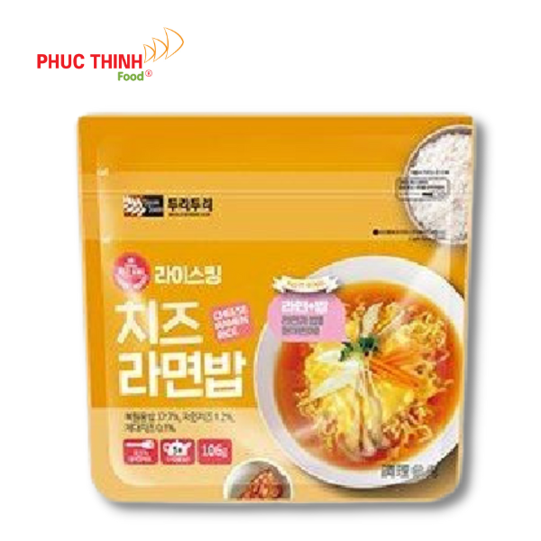 Mỳ Ramen Và Cơm Trộn Hàn Quốc Doori Doori Vị Phomai Gói 106g