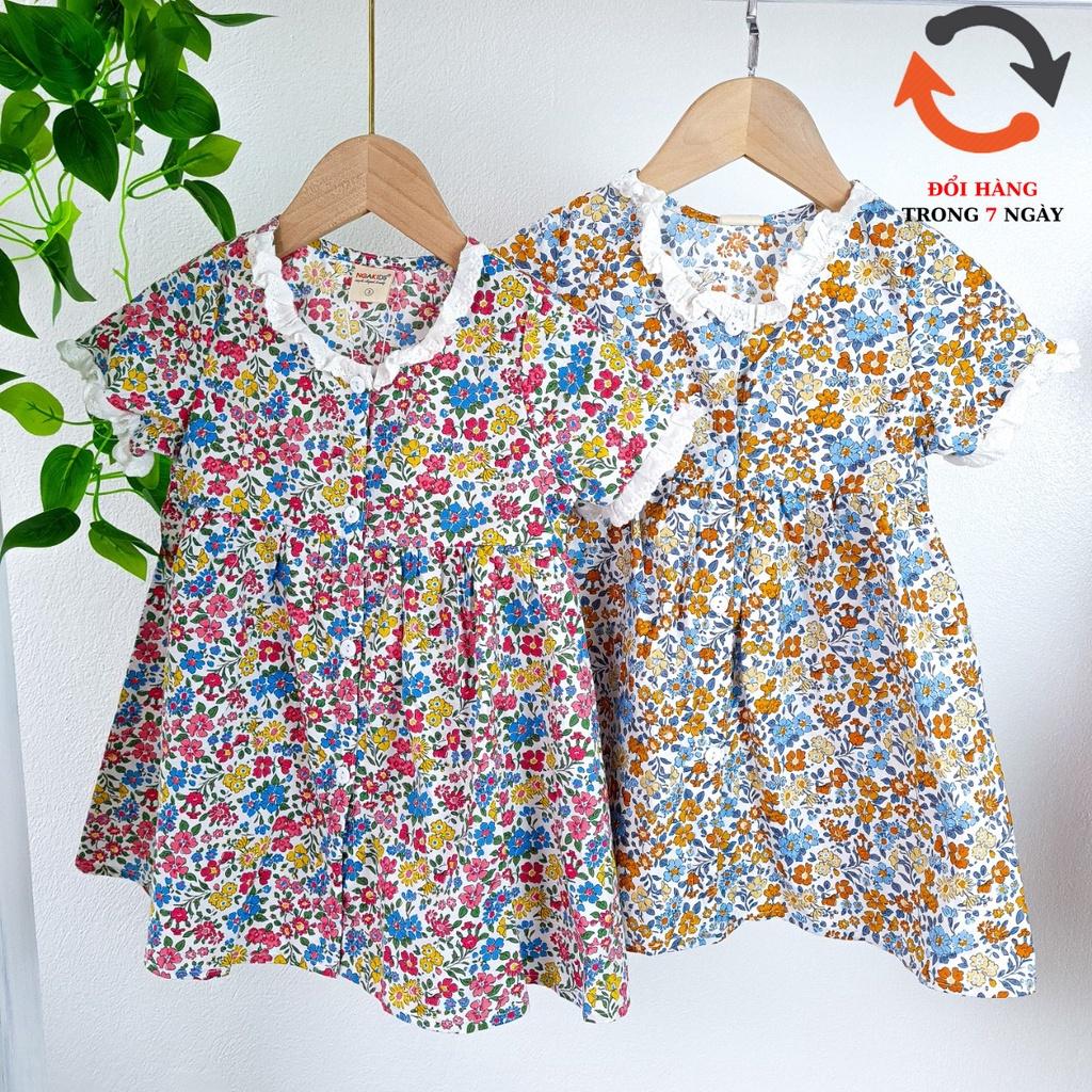 Váy đầm bé gái hoa nhí siêu dễ thương, 12-25kg ,Mamikid