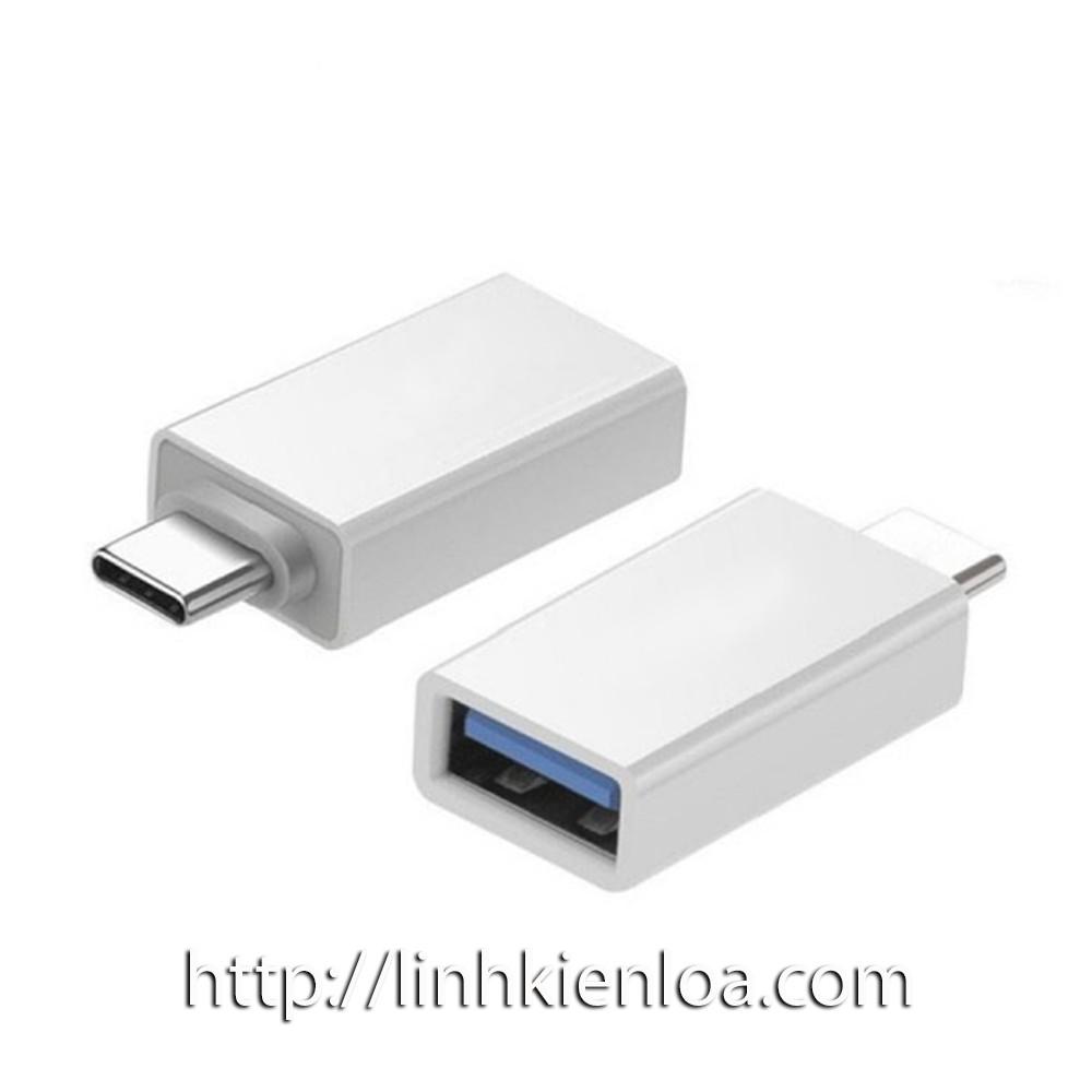 Đầu , Jack , Adapter chuyển USB Type C sang USB 3.0 OTG - Thế hệ mới cho Điện thoại, Máy tính bảng và Smartphone