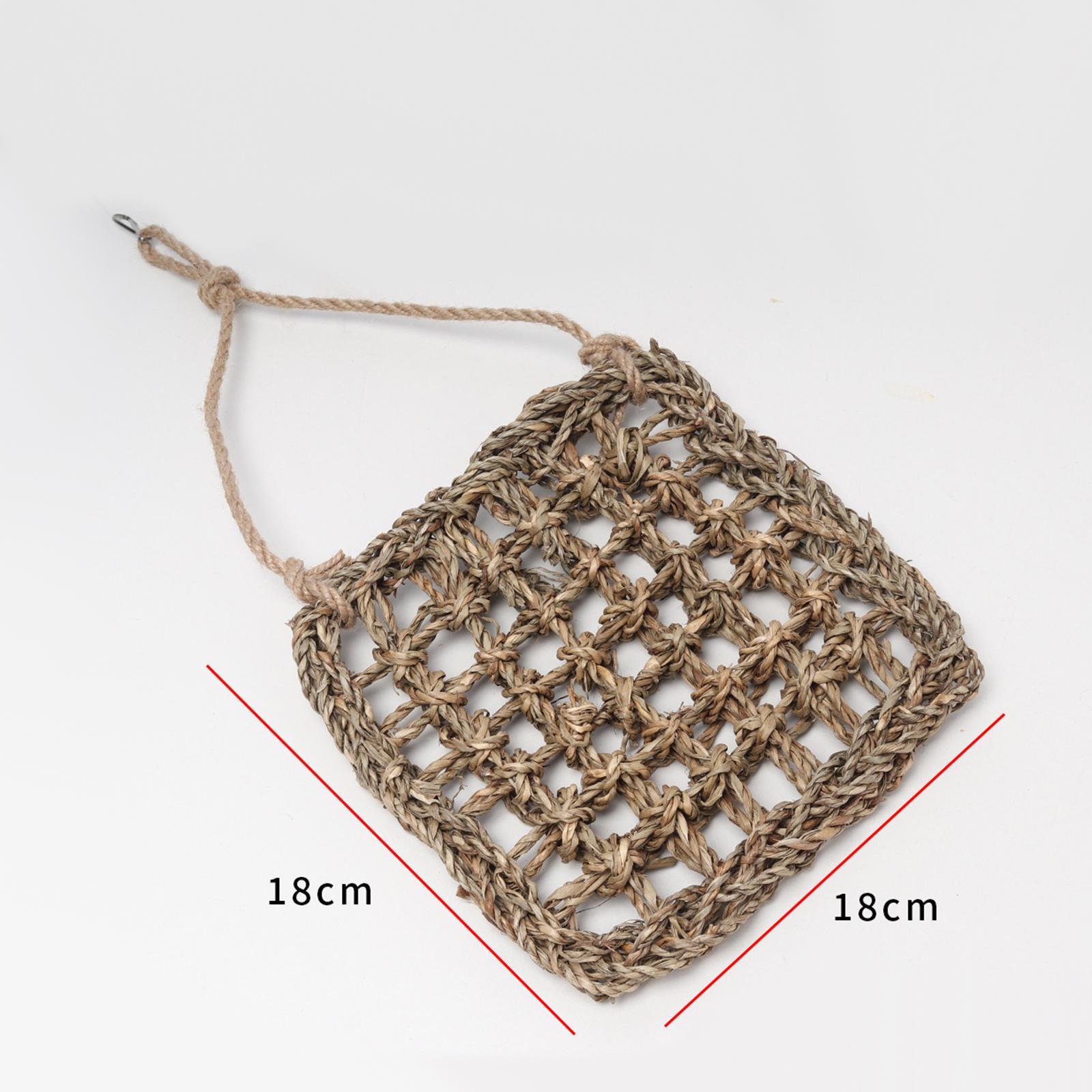 Climbing Ladder Hammock Activity Toy Bird Climbing Net for Finches Parakeets S