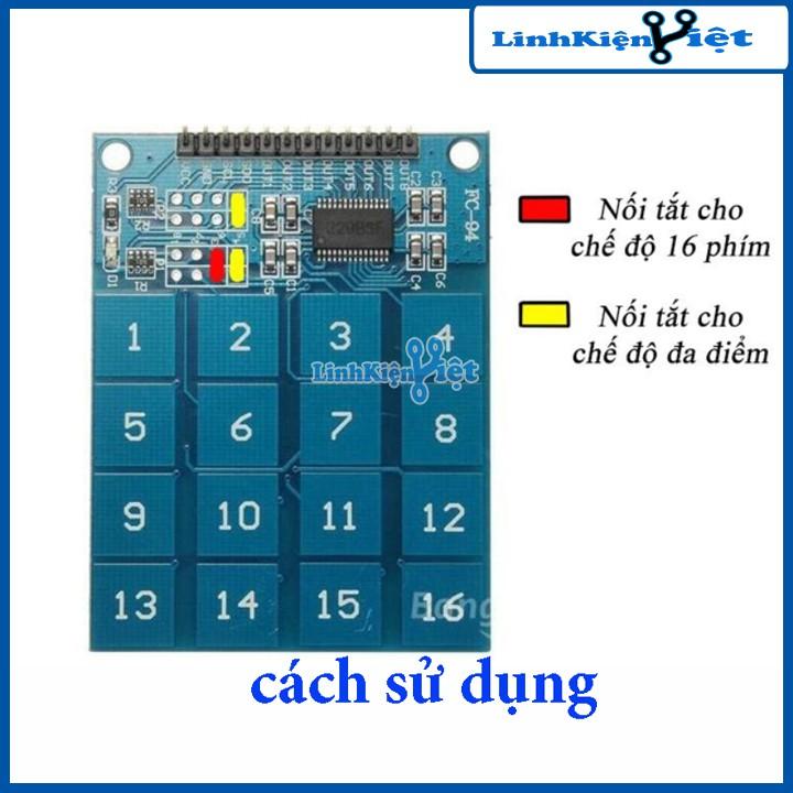 Module Cảm Biến Chạm TTP229 16 Phím