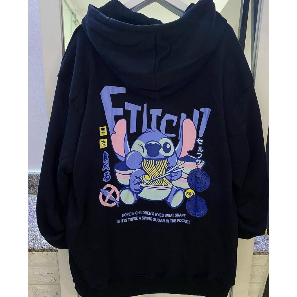 Áo Khoác Hoodie Nữ Vải Nỉ Ngoại In Chữ FTITCH Free Size 70kg AK158