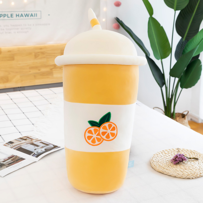 Thú Bông Ly Trà Sữa Trái Cây Mềm Mịn Siêu Dễ Thương Hàng Cao Cấp (25cm---&gt;70cm) Gối Ôm Ly Trà Sữa Trái Cây Cute Đáng Yêu, An Toàn Cho Người Sử Dụng