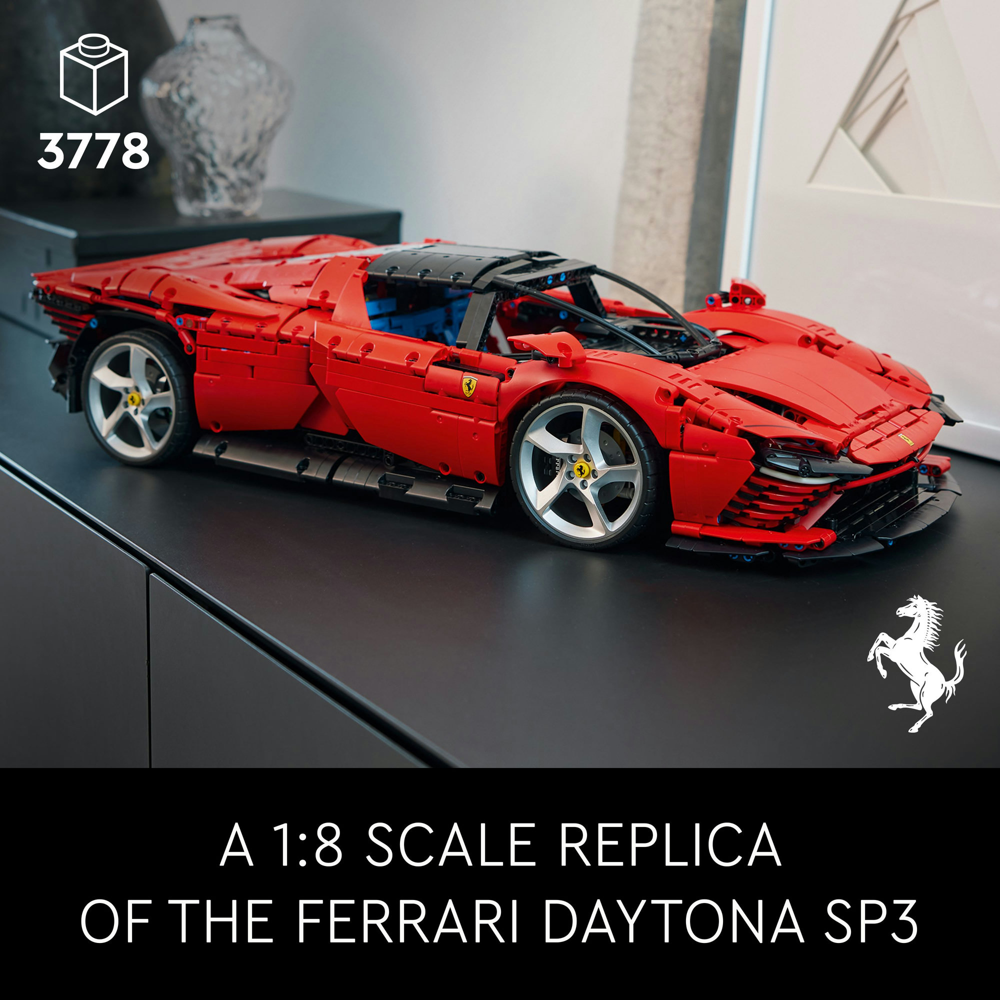 LEGO Technic 42143 Siêu Xe Ferrari Daytona SP3 (3778 chi tiết)