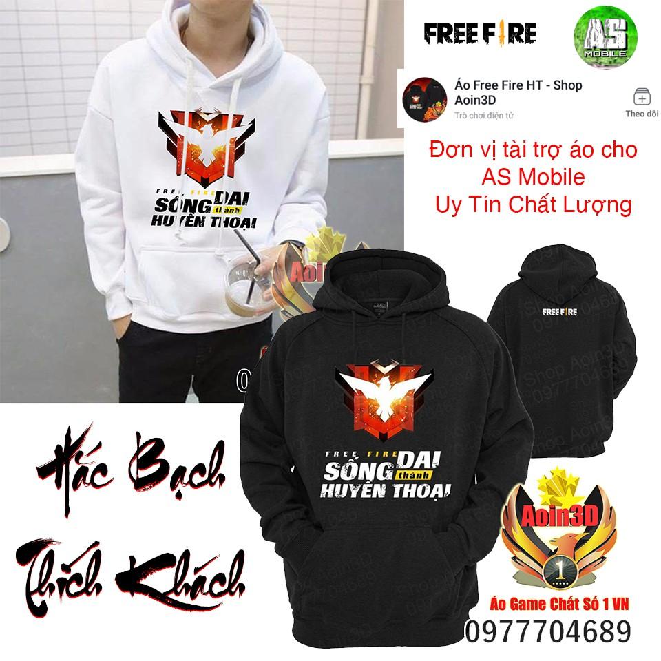 Áo Free Fire Rank Huyền Thoại - Áo Hoodie Shop Aoin3D