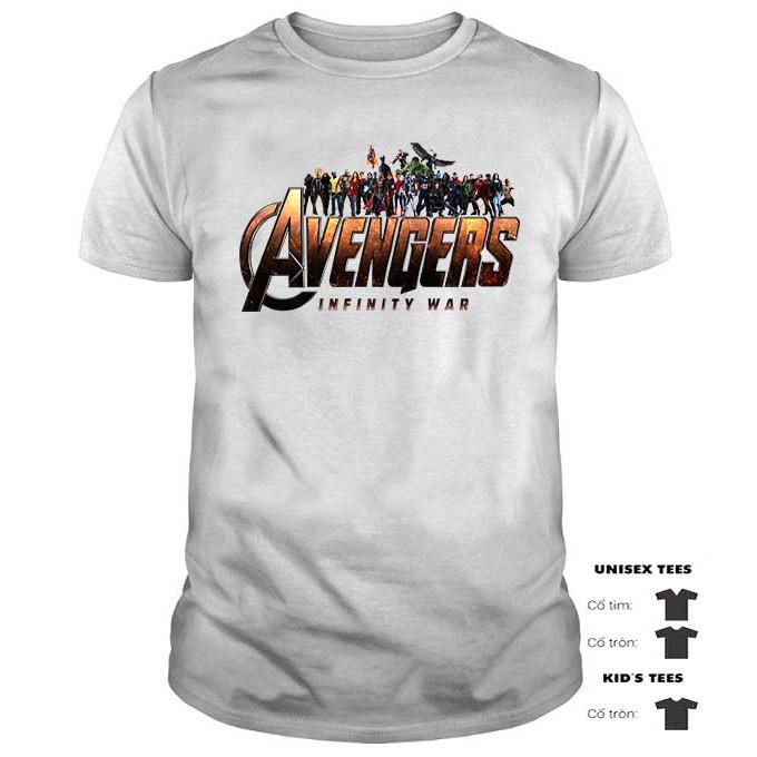 ÁO THUN AVENGERS INFINITY WAR | AVENGERS MARVEL TSHIRT