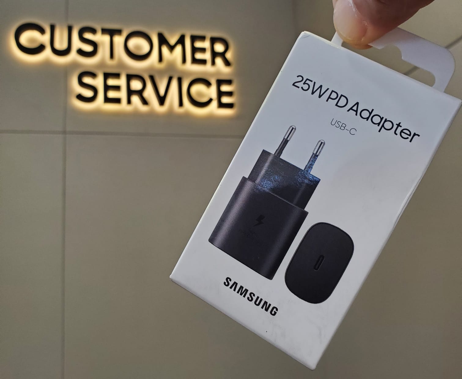 Củ sạc nhanh Samsung 25w Type C - Hàng chính hãng