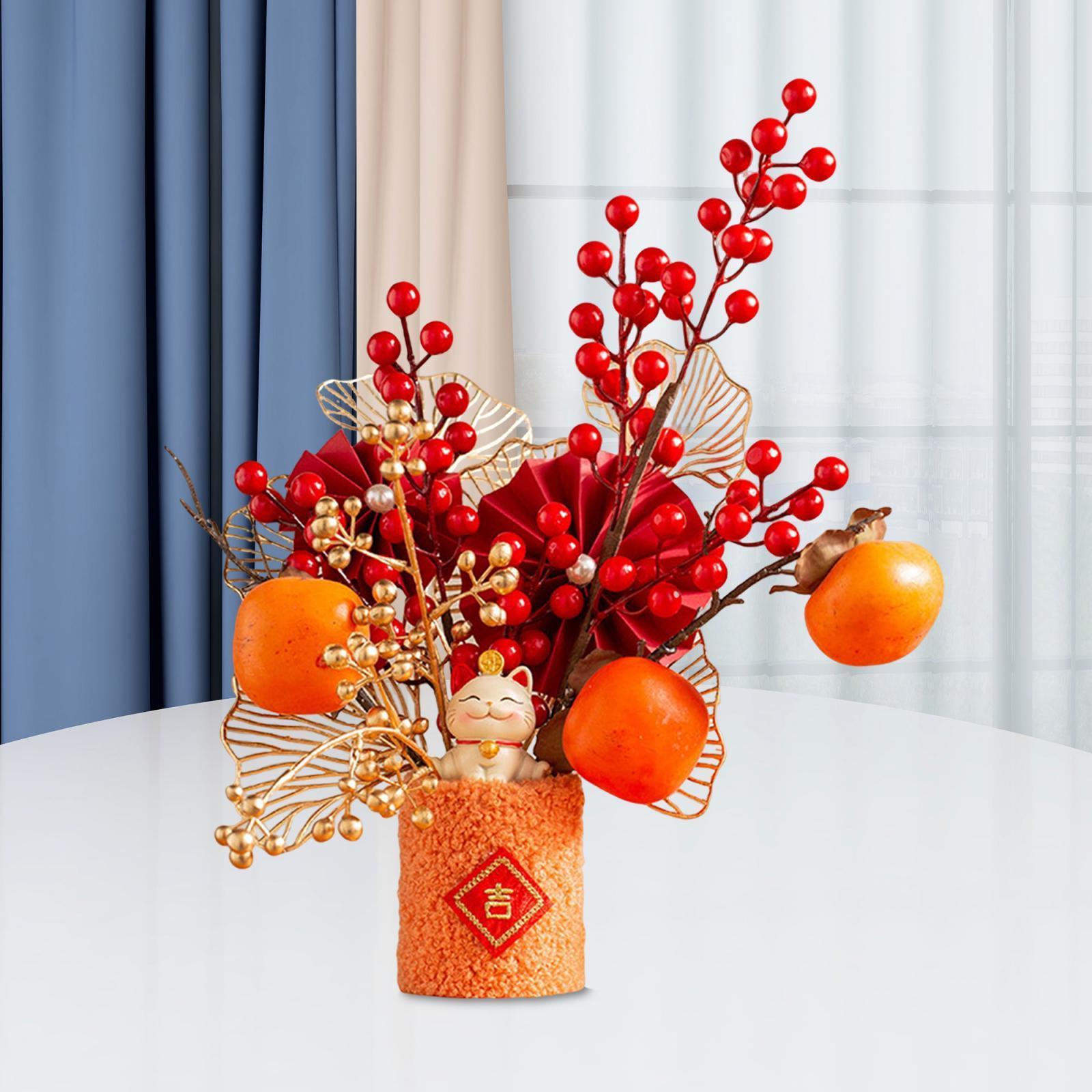 Artificial Bonsai New Year Ornaments