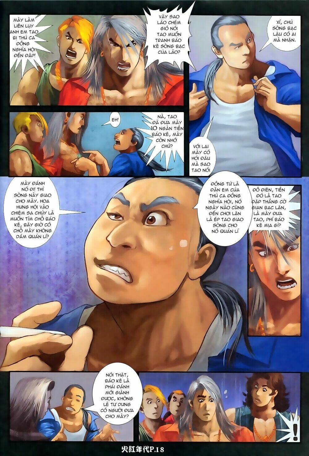 hỏa hồng niên đại hắc cốt đường chapter 65 13