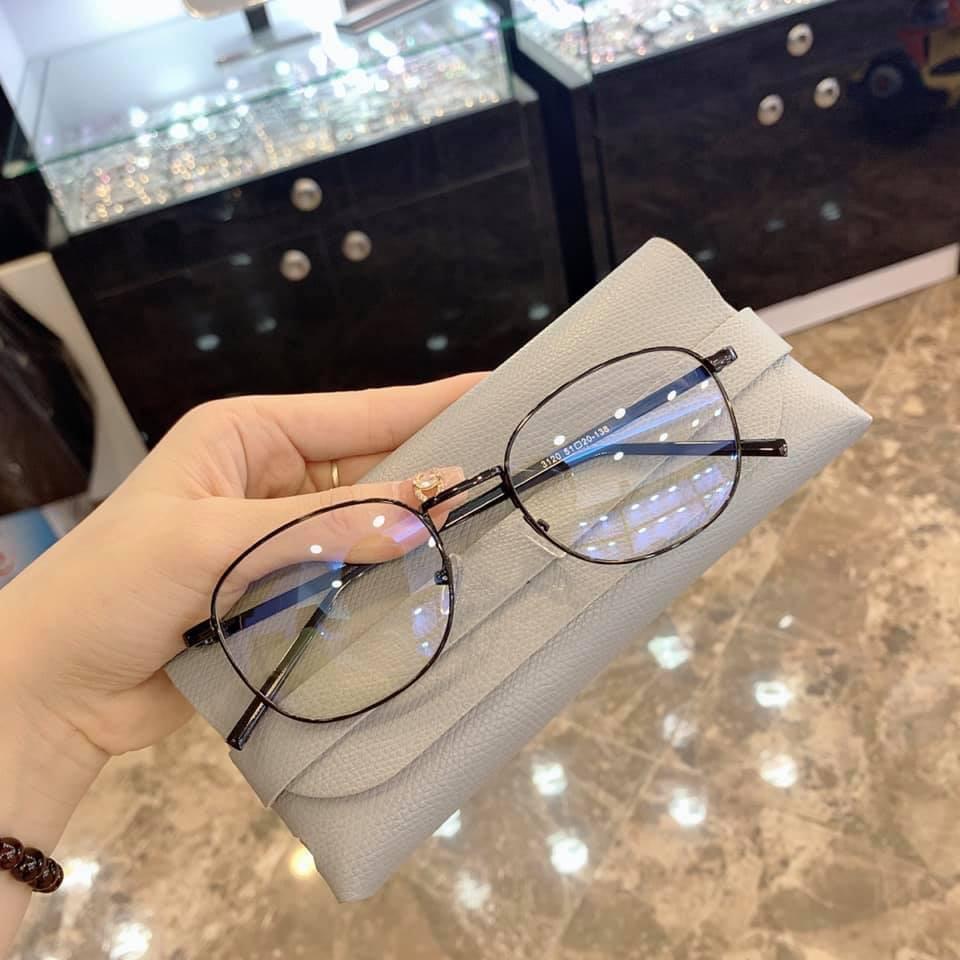 Gọng kính cận kim loại Unisex Glasses Garden 38k - Có lắp mắt theo yêu cầu