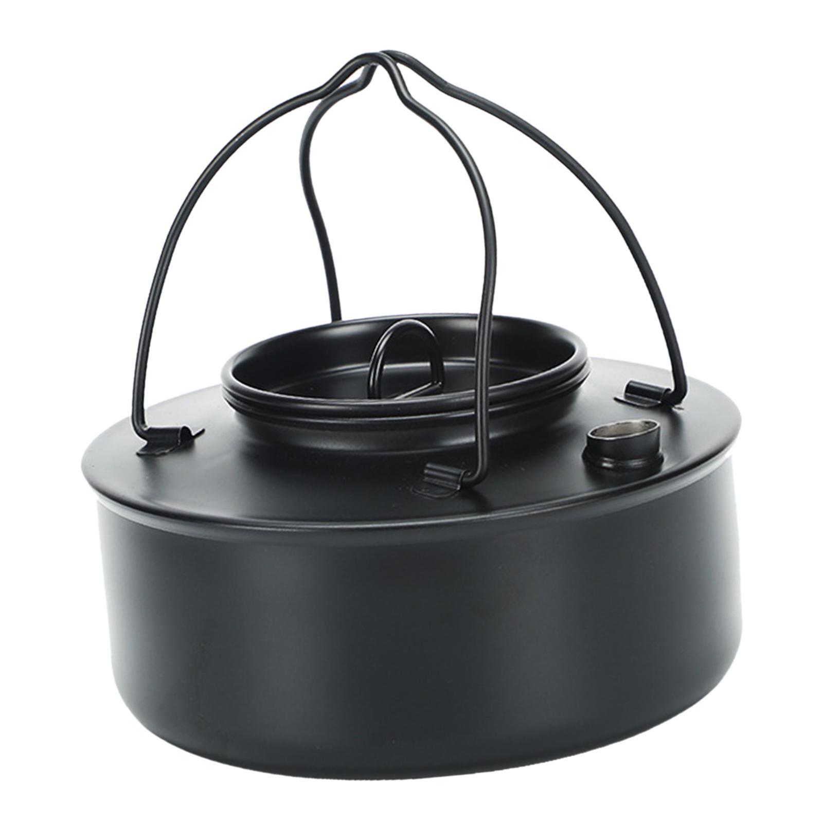 Outdoor Tea Coffee Pot Teapot Camping Kettle for Hiking Barbecue Backpacking