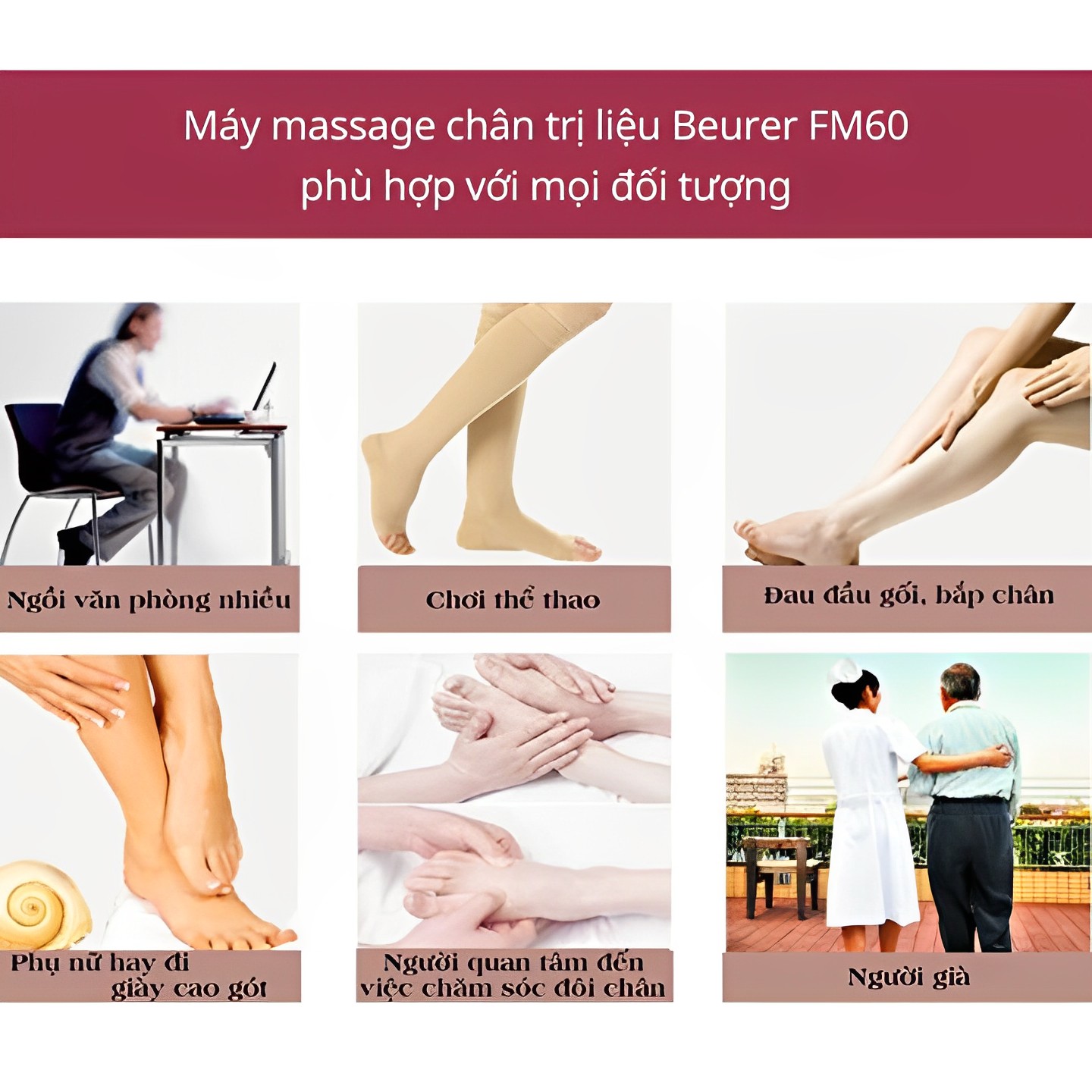 Máy massage chân Beurer FM60, thảm mátxa chân, máy massage bàn chân bi lăn và hồng ngoại giảm đau mỏi, tê bì,lưu thông khí huyết