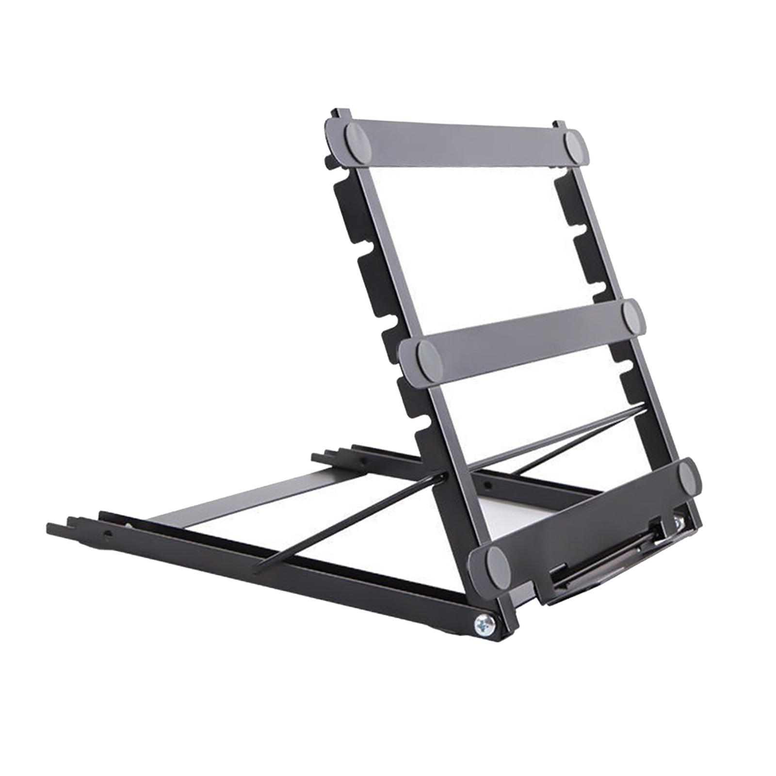 Light Box Stand Tablet Holder Heavy Duty Metal Base Phones Metal Multifunction 6 Postions Foldable Drawing Board Holder Desktop Stand Holder