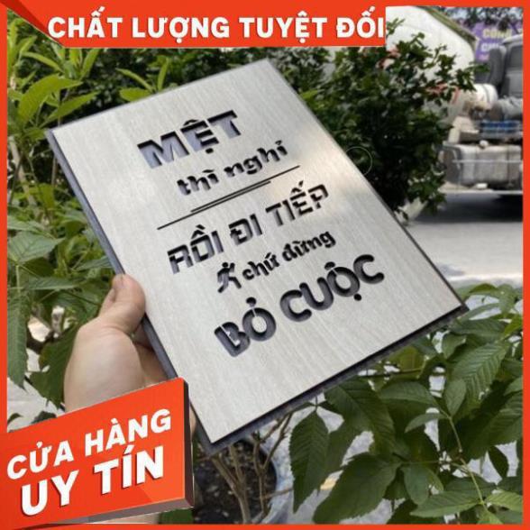Tranh tạo động lực bằng Gỗ treo tường những câu nói slogan bất hủ ý nghĩa