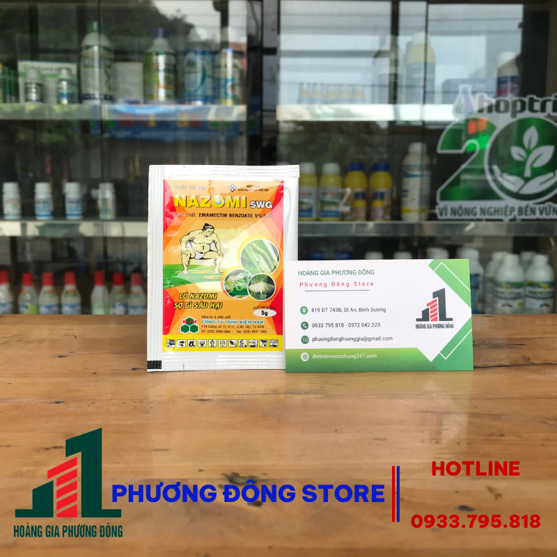 Thuốc trừ sâu rầy hiệu quả cao Nazomi 5WG (5g, 10g, 50g)