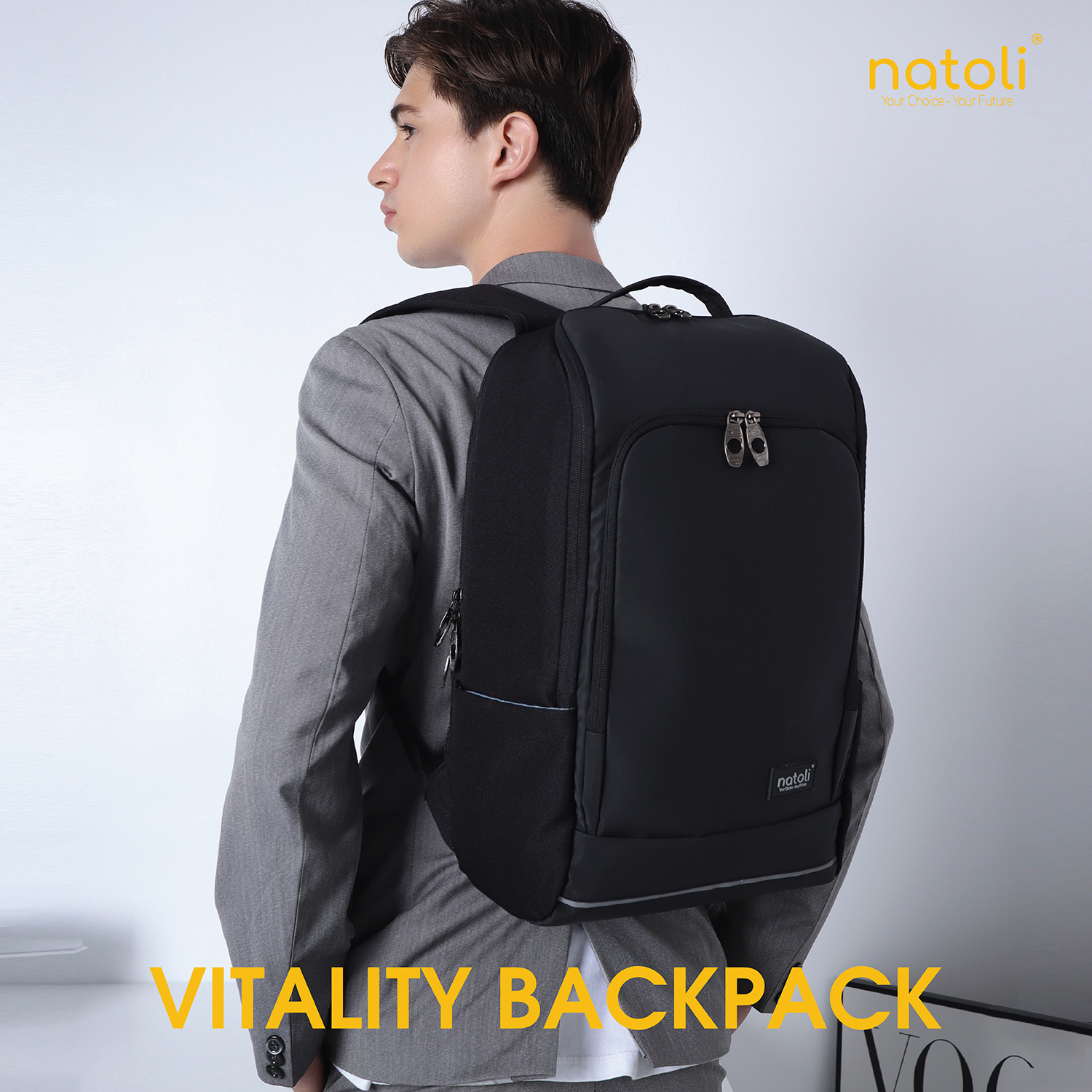 Balo laptop Natoli BST Vitality Backpack B12