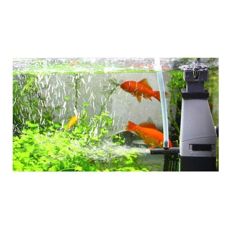 Máy Lọc váng kém sục oxi Sunsun JY02 cho bể cá cảnh gia đình bạn