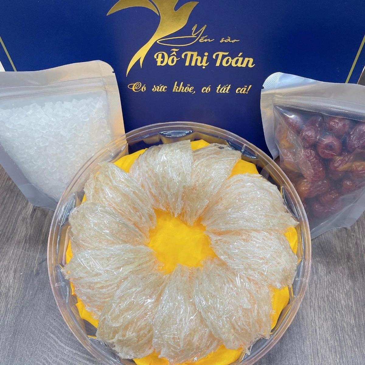 TINH CHẾ LOẠI 50GR 10 TAI - YẾN SÀO ĐỖ THỊ TOÁN - QUÀ TẶNG CAO CẤP YẾN SÀO - TĂNG CƯỜNG SỨC KHỎE