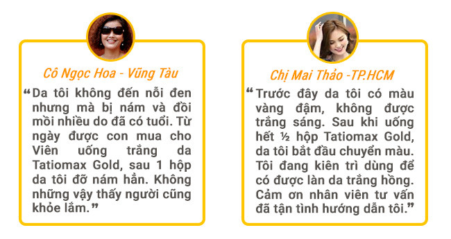 cảm nhận của khách hàng khi dùng tatiomax