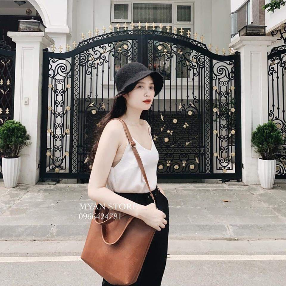 Áo 2 dây lụa Satin