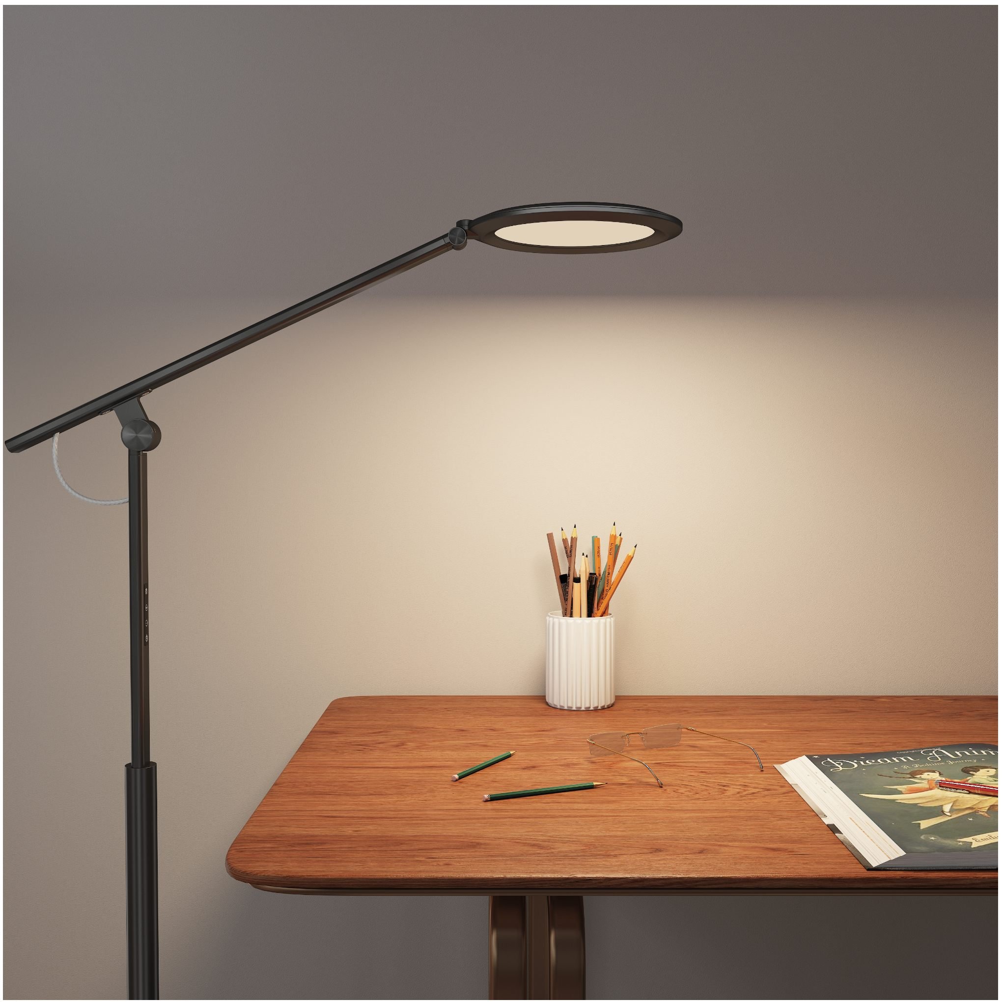 Đèn sàn LED bảo vệ mắt thông minh Ergo Edge chống cận để học tập, làm việc, đọc sách