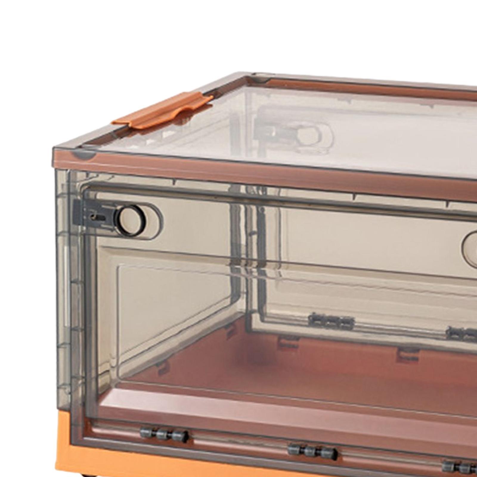 Multipurpose Folding Storage Box Stackable Storage Box for