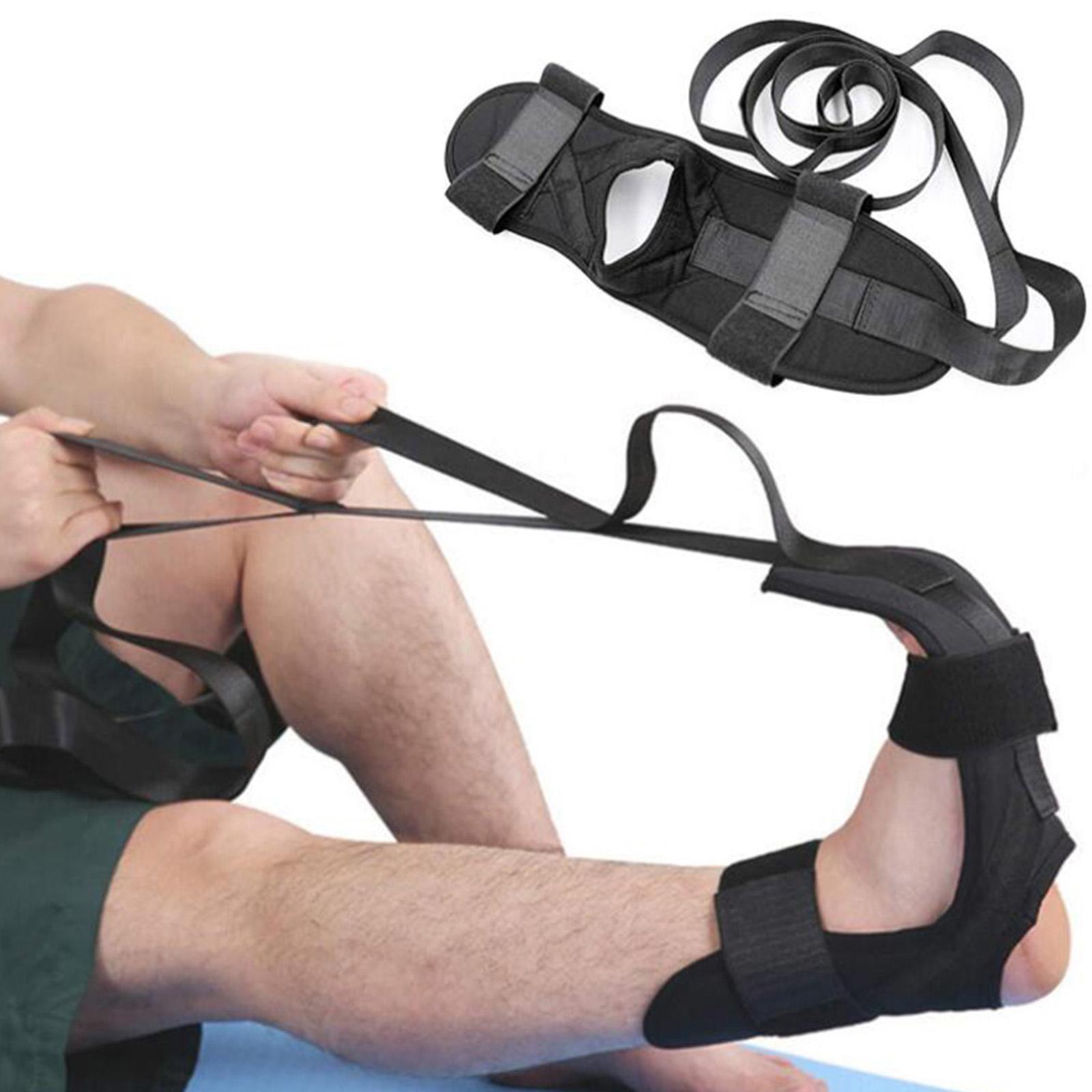 Stretch Strap & Foot Stretcher Set for Plantar Fasciitis Pilates Gymnastics
