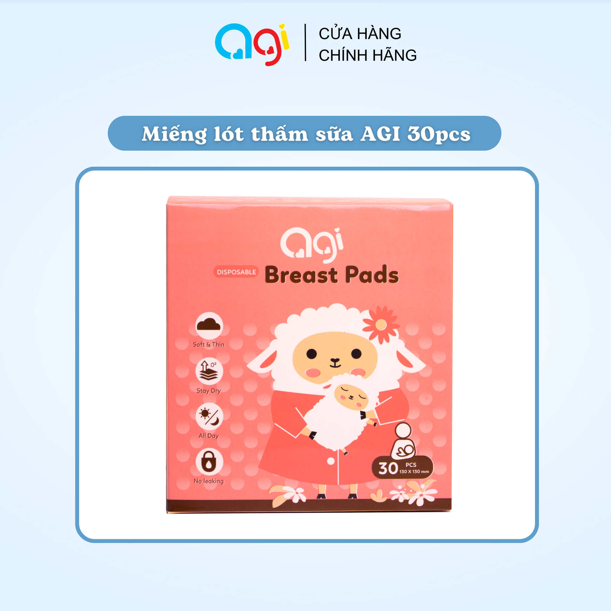 Miếng lót thấm sữa Agi