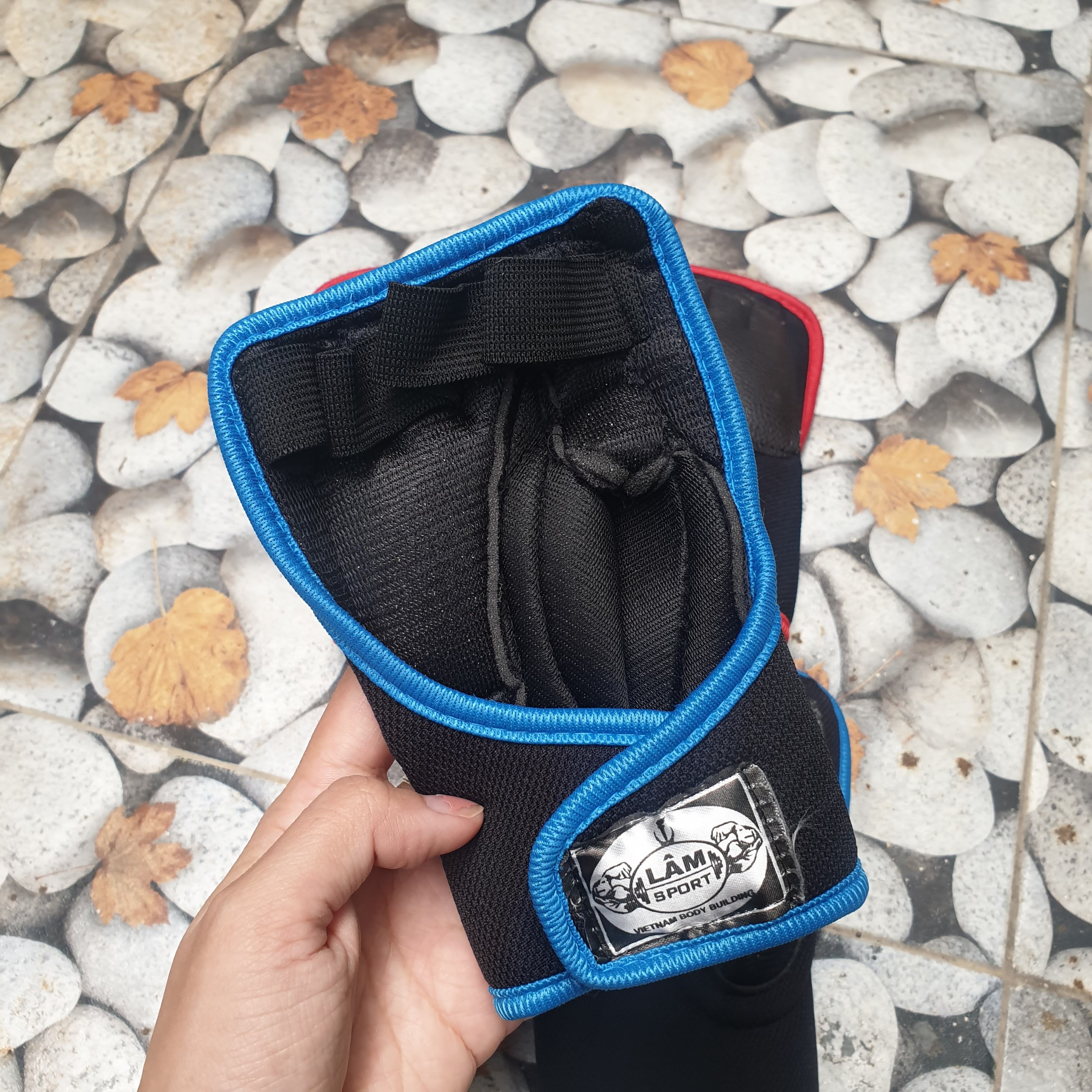 Bao Tay Dán Nhanh - BAO TAY TẬP GYM - Lâm Sport - Chất liệu thể thao -
