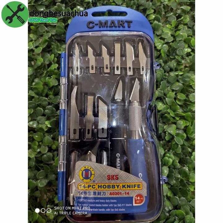 Dao đa năng C-Mart A0301 14 chi tiết