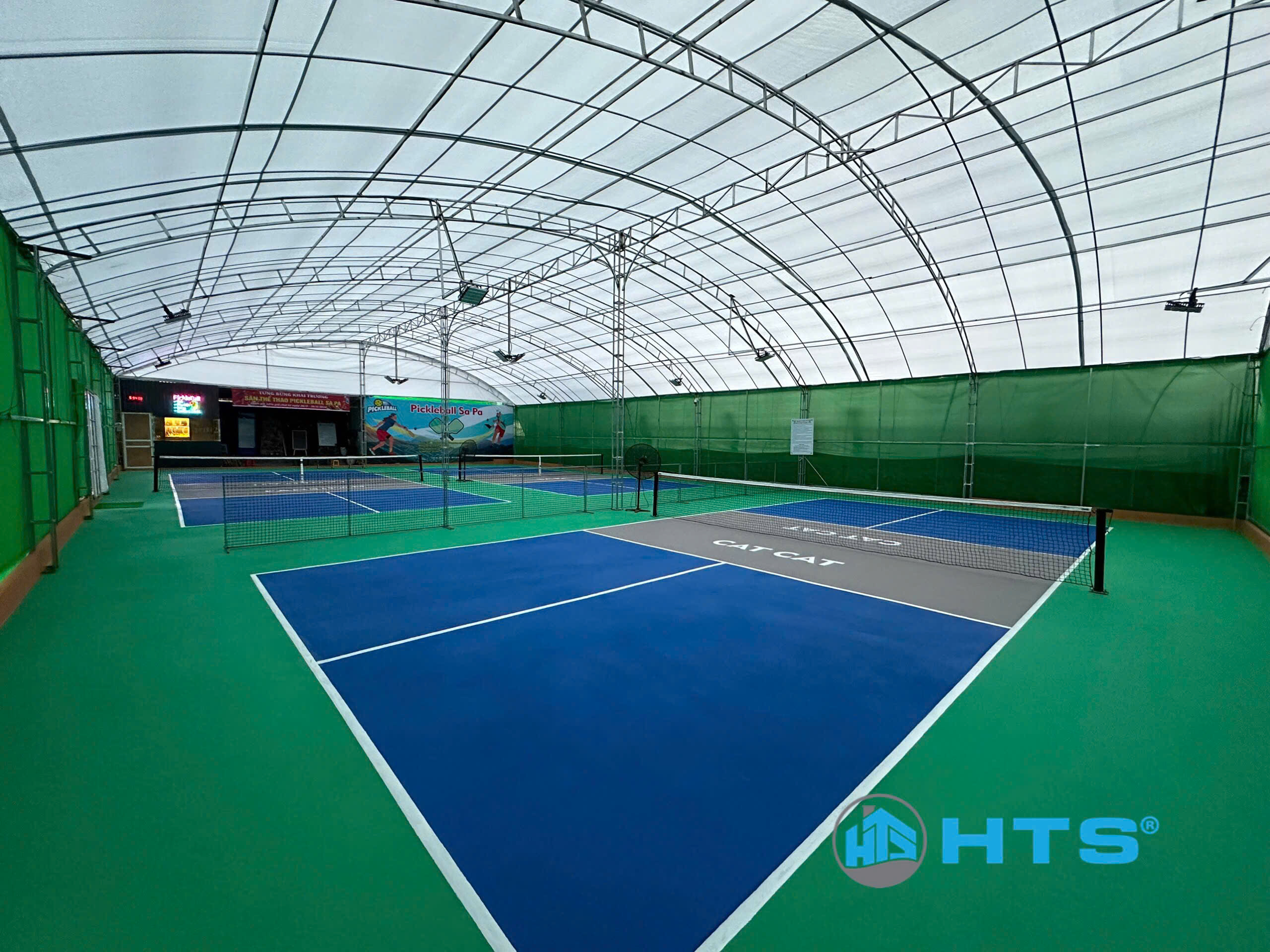 Sơn phủ Sân Thể Thao HTS SPORT cho sân Pickleball, Tennis, Cầu lông, Bóng rổ, Tennis, sân khác thùng nhỏ 5kg