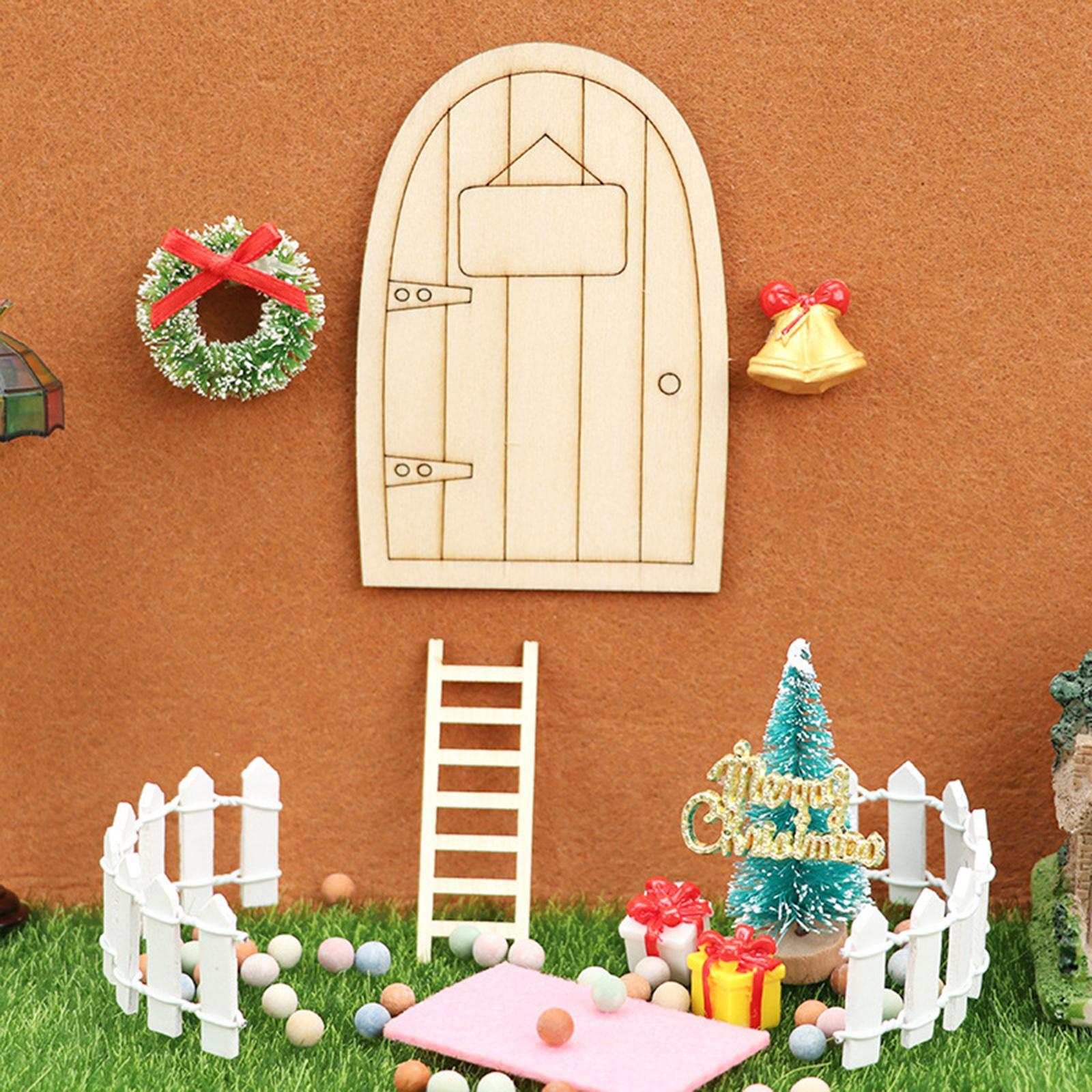 Dolls House Decorated Snowy  Miniature 1:12  Accessory