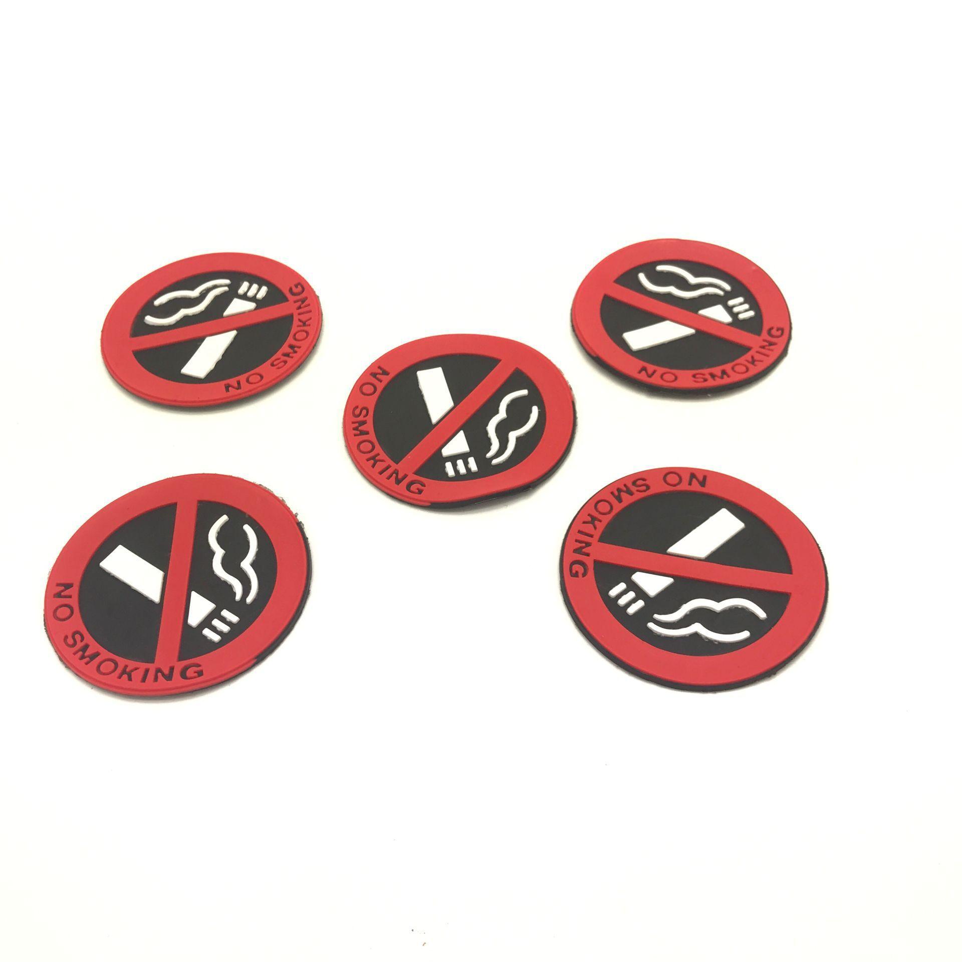5 Chiếc Không Hút Thuốc Xe Ô Tô Dấu Hiệu Màu Đỏ Vinyl Dán Cấm Cảnh Báo Logo Decal Dán Cho Xe Hơi Tự Động tạo Kiểu Phụ Kiện Trang Trí