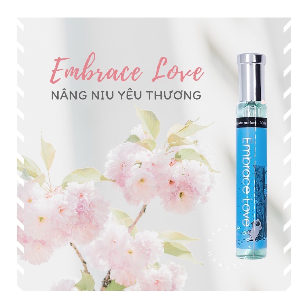 NƯỚC HOA DEAR BODY - EAU DE PARFUME 30ml - GIẢI PHÁP HƯƠNG THƠM CƠ THỂ - QUYẾN RŨ - HẤP DẪN - LƯU HƯƠNG 8-10h