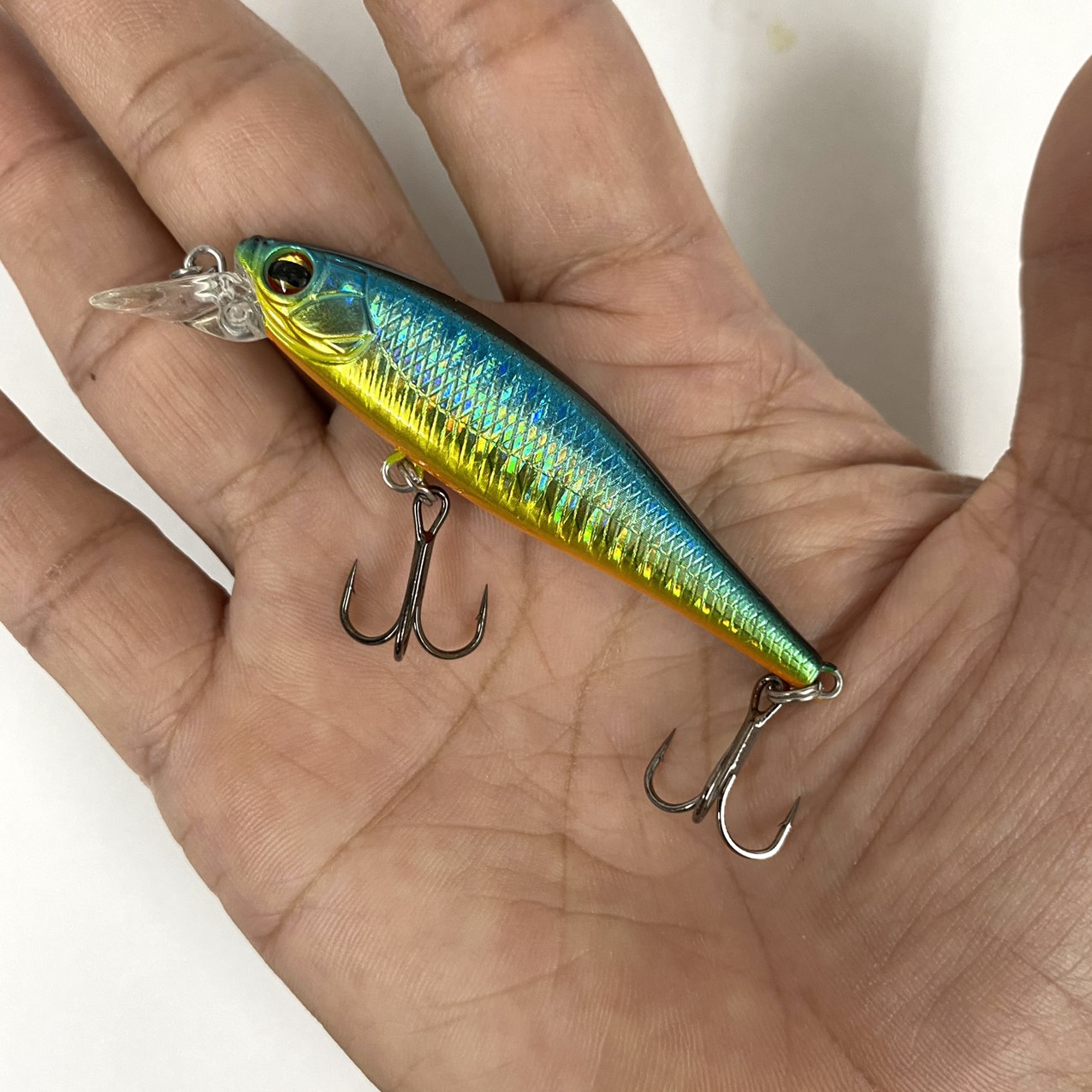 Mồi Giả Cá Cứng Fake Lure 8073 Dài 6.5cm Nặng 5.1g Mẫu Mới 3 Màu Siêu Nhạy Dùng Câu Cá Chẽm, Tráp, Mú, Lóc