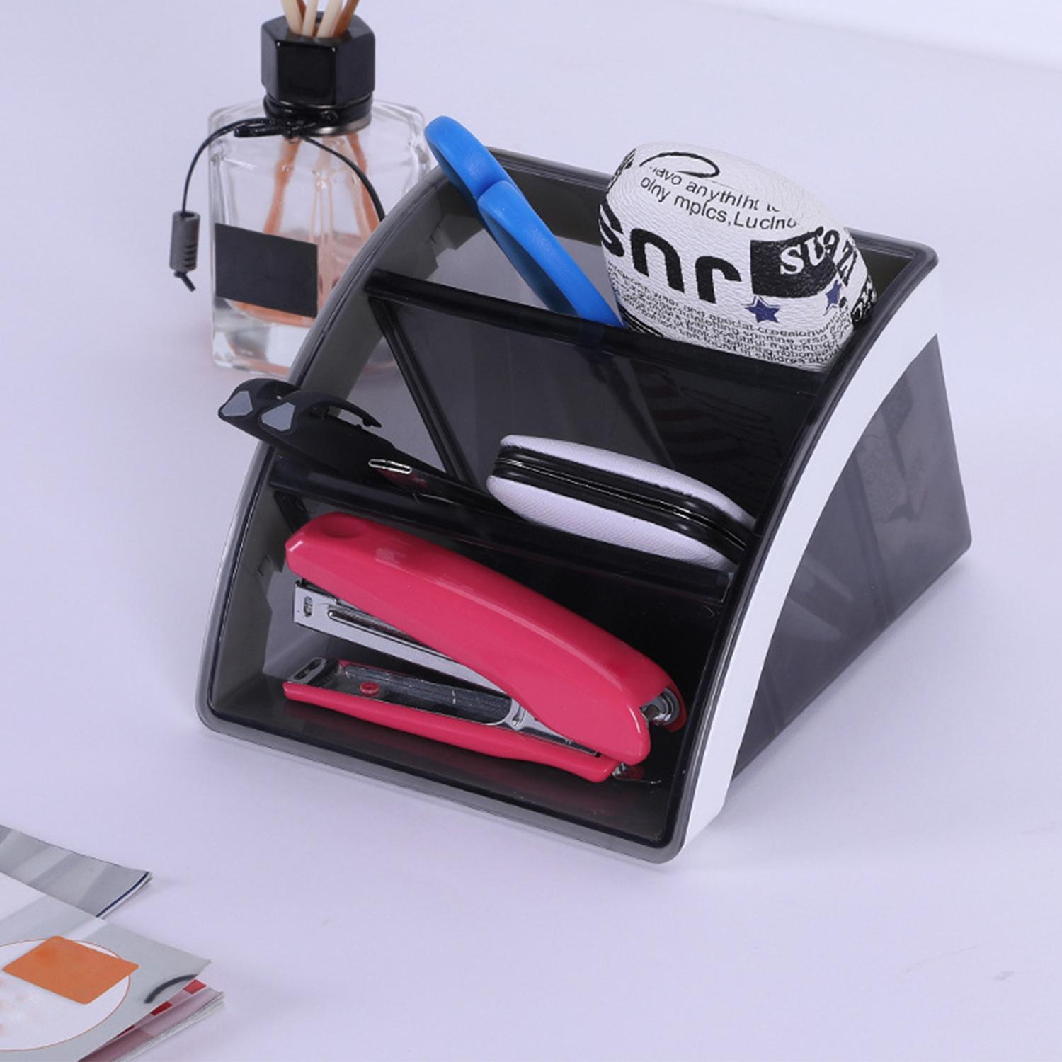 Hộp 3 ngăn đa chức năng dùng để đỡ điều khiển từ xa, chìa khóa, bút,..