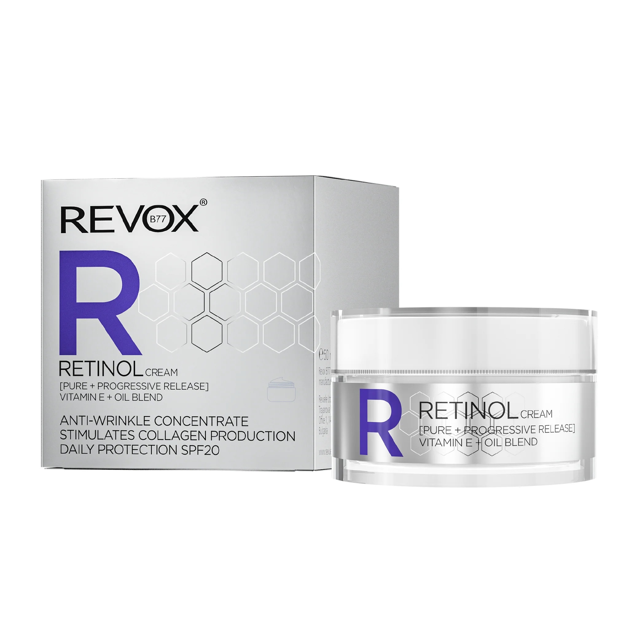 Kem dưỡng Revox B77 R Retinol ngăn ngừa lão hóa chứa retinol cho da mặt 50ml