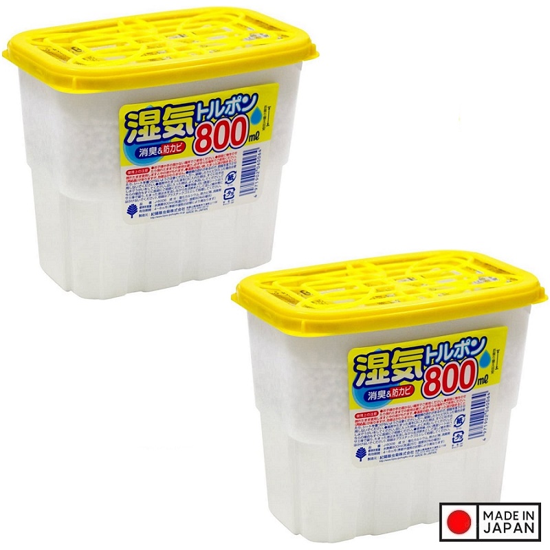 Hộp hút ẩm, khử mùi Kokubo 800ml - Hàng Nội Địa Nhật Bản