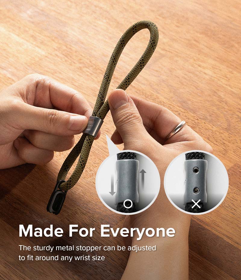 Dây đeo RINGKE Rope Hand Strap - Hàng Chính Hãng