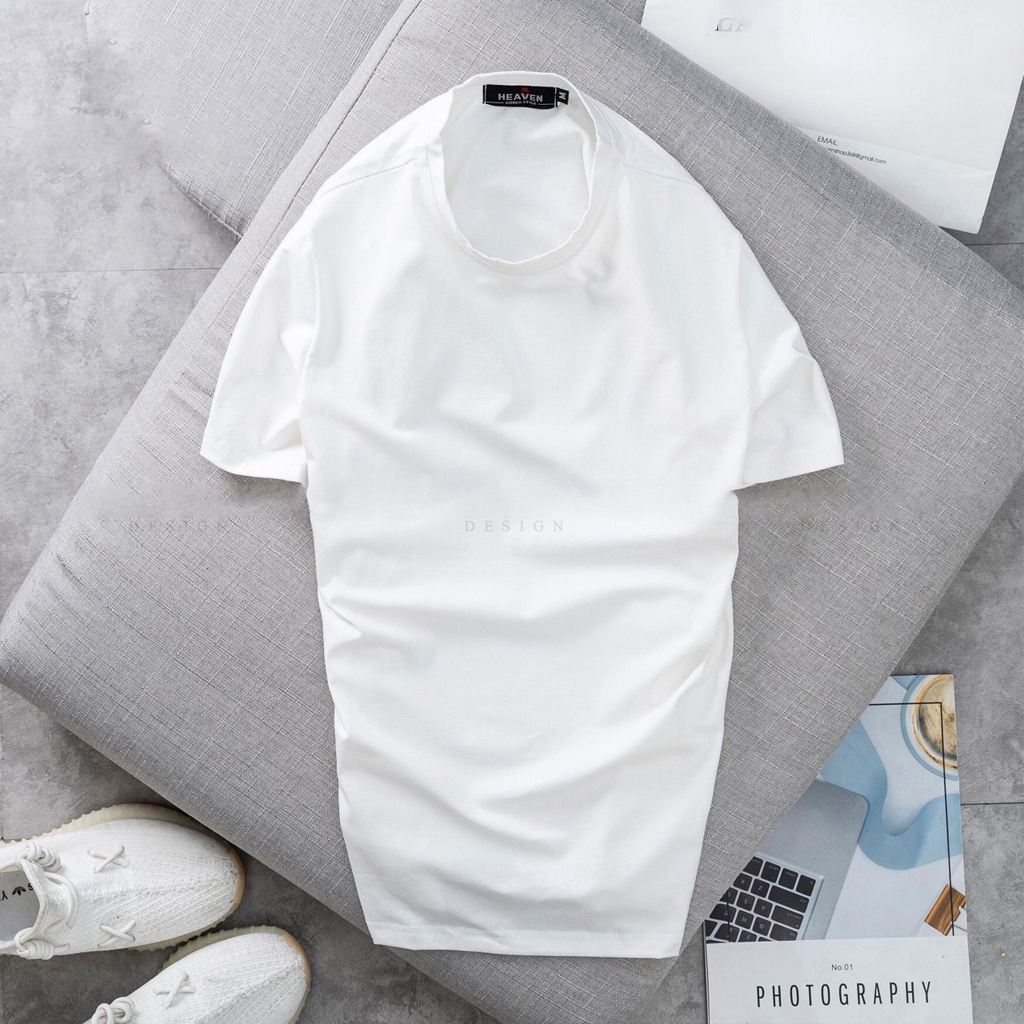 Áo thun nam tay ngắn unisex cổ tròn đẹp cao cấp chất vải thun cotton co giãn 4 chiều mặc thoáng mát - Áo phông nam cộc tay đẹp cao cấp hàng hiệu chất vải thun mặc mát mẻ