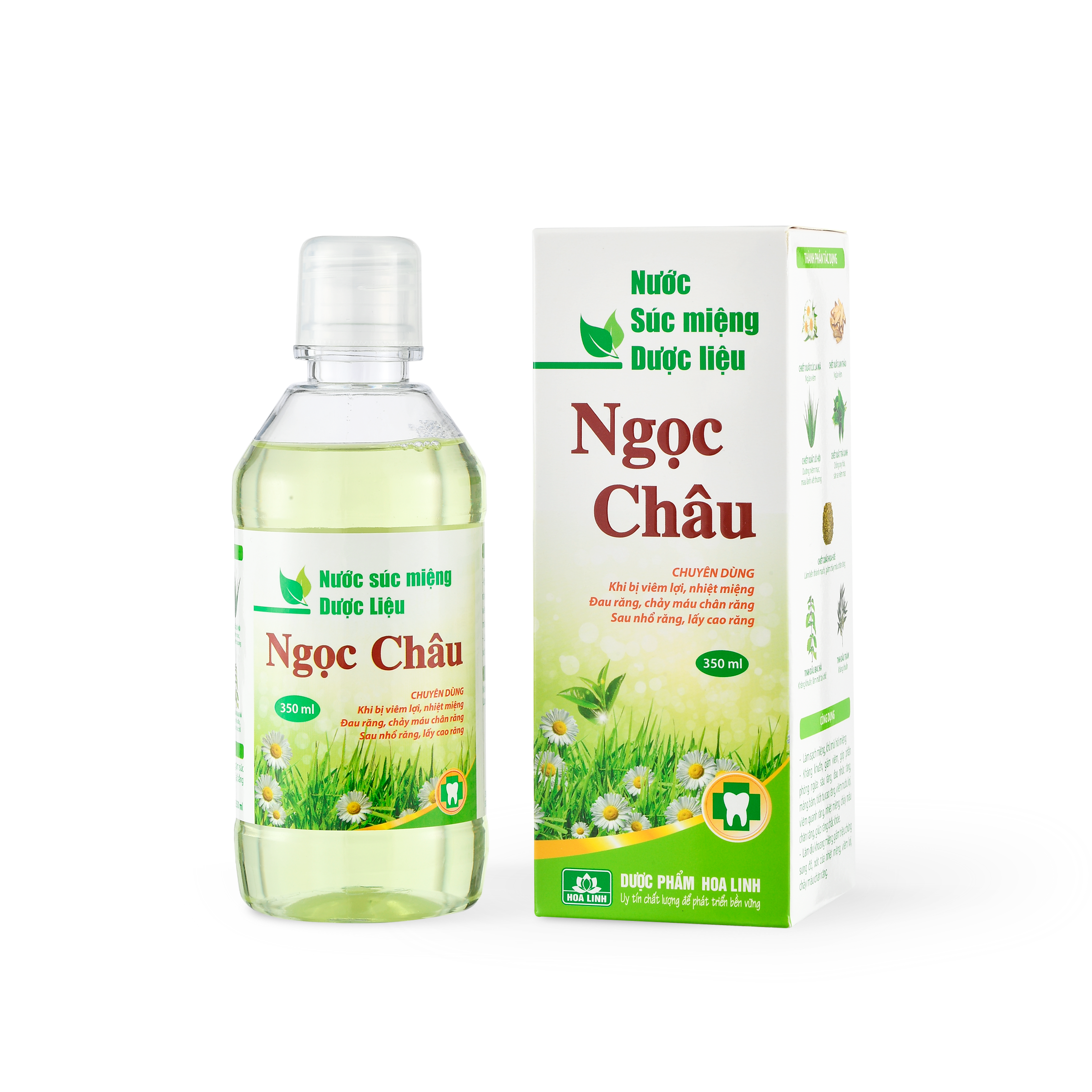 Nước Súc Miệng Dược Liệu Ngọc Châu 350ml