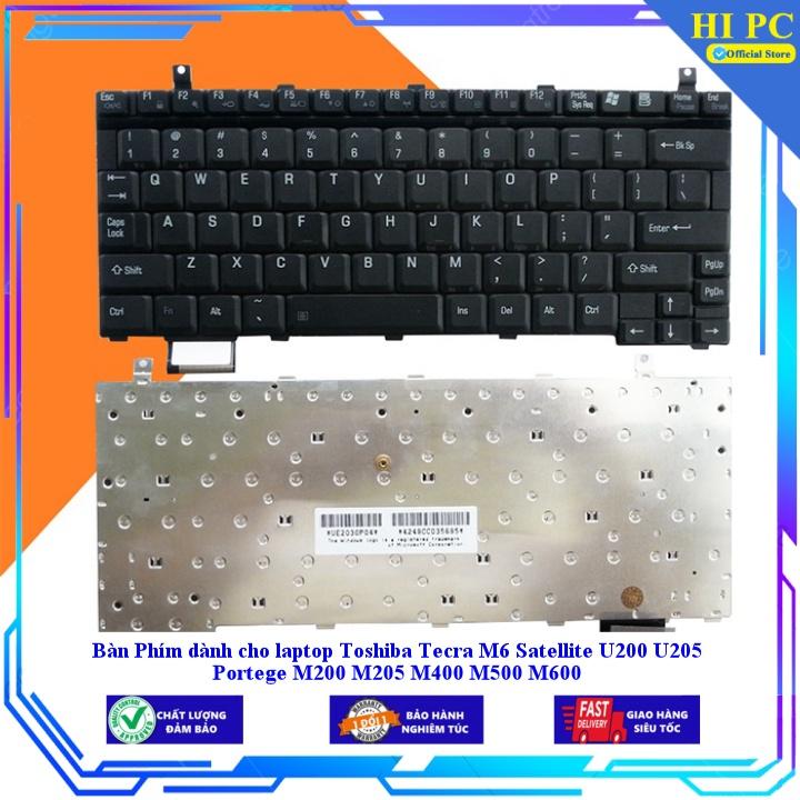 Bàn Phím dành cho laptop Toshiba Tecra M6 Satellite U200 U205 Portege M200 M205 M400 M500 M600 - Hàng Nhập Khẩu