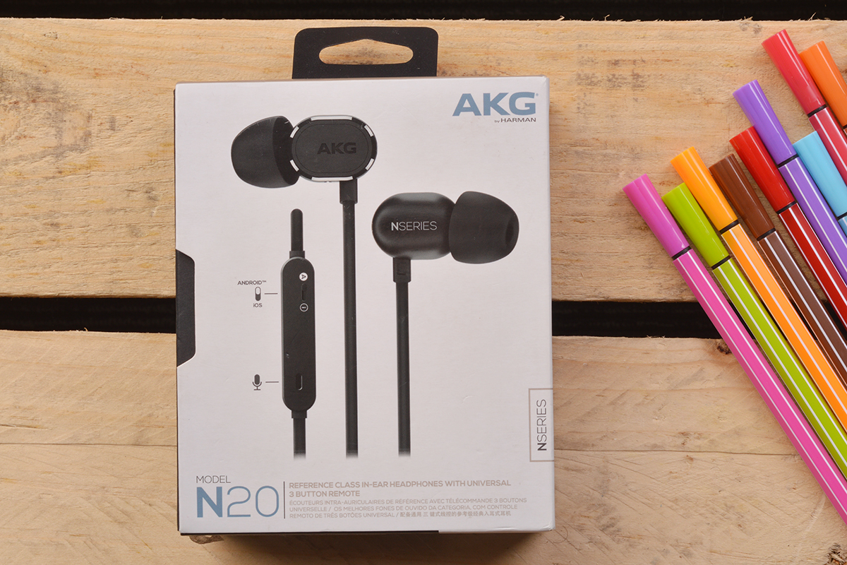 Tai Nghe Nhét Tai AKG N20U - Hàng Chính Hãng