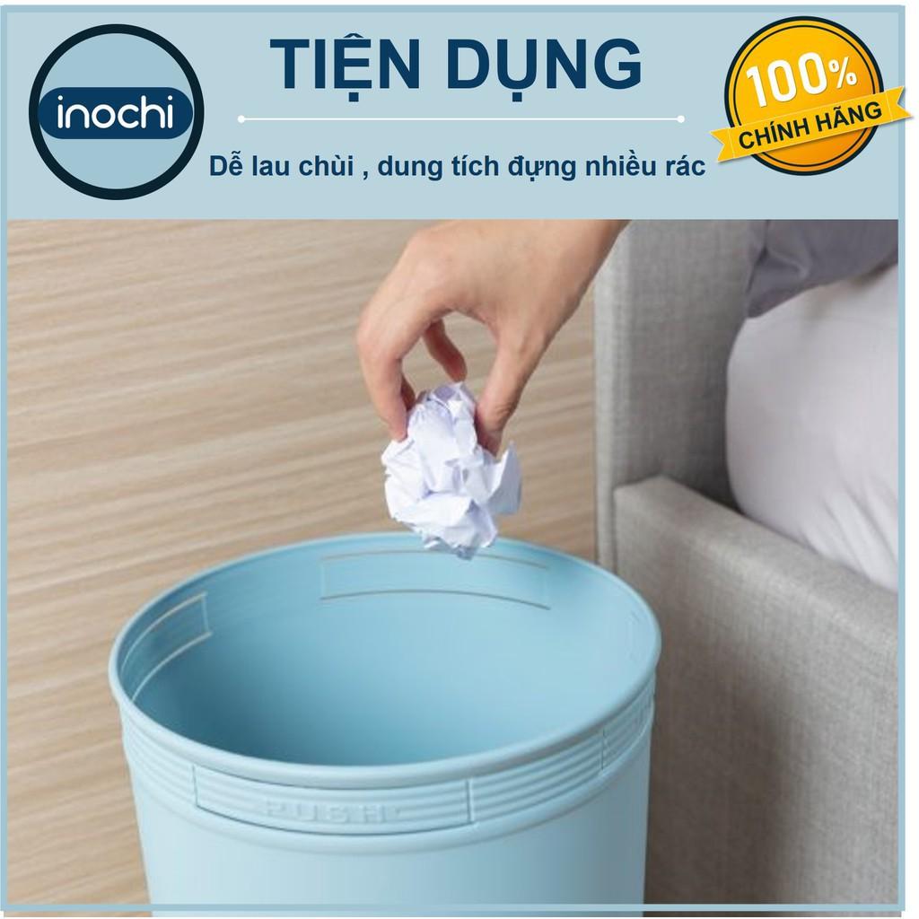 Thùng Rác Nhựa Tròn Inochi 5/10/15 Lít Màu Rất Đẹp Làm Sọt Rác Văn Phòng, Khách Sạn