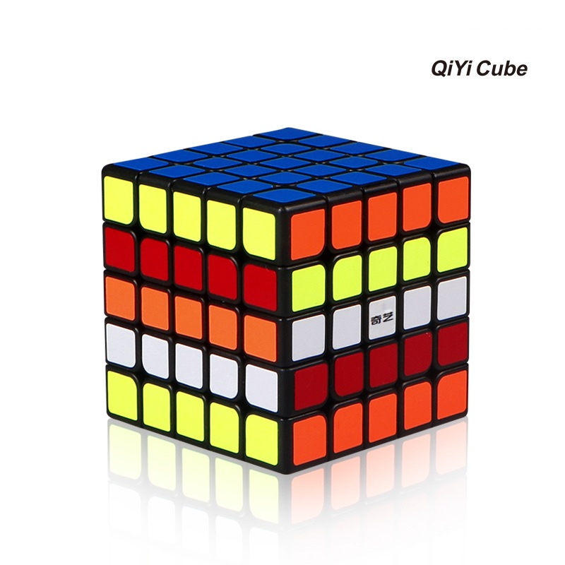 Đồ chơi phát triển kỹ năng Rubik QIYI 5 x 5 tặng kèm đế cao cấp