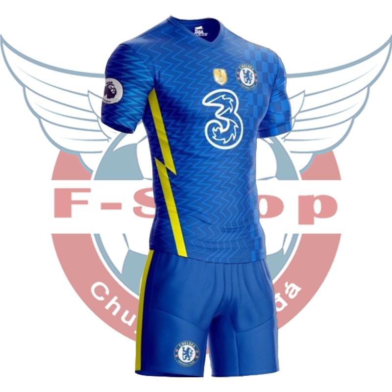 Bộ quần áo bóng đá câu lạc bộ Chelsea CLB ngoại hạng Anh