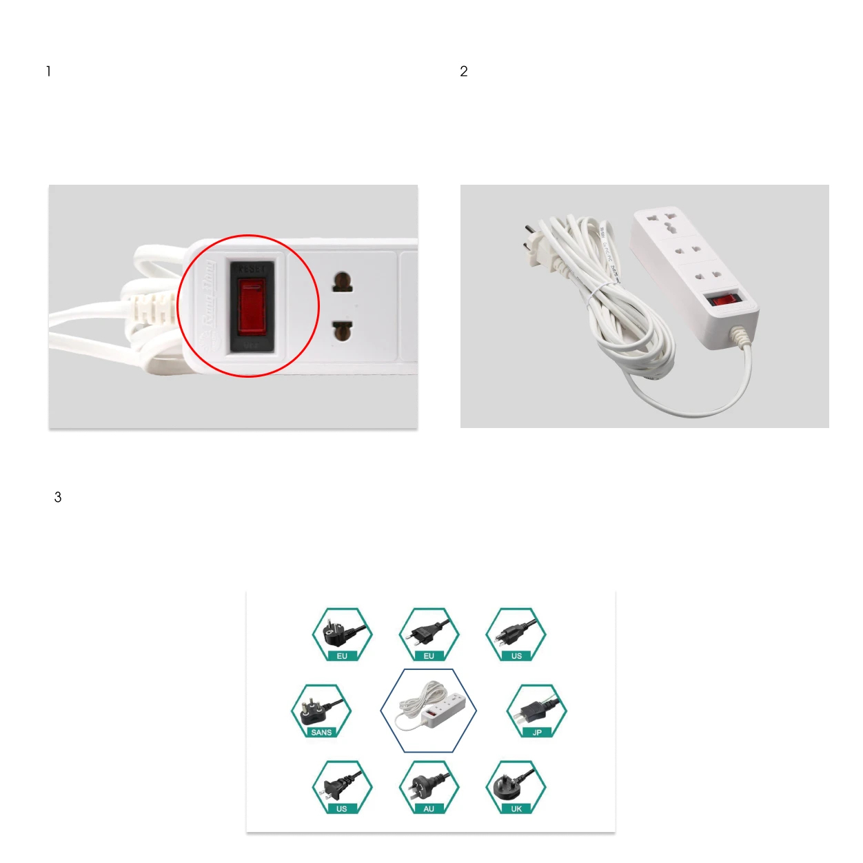Ổ cắm đa năng OC05.V2 3C/10A